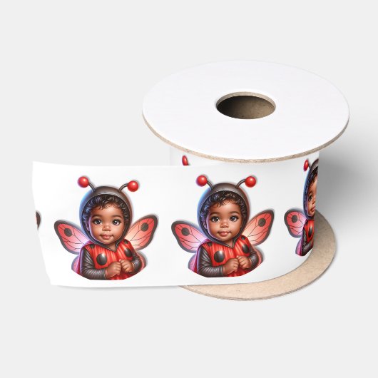 "Mijn kleine lieveboef" Satijnen Lint (Spoel)