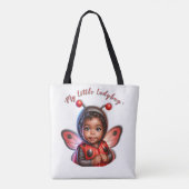 Mijn kleine lieveheersbeestje tote bag (Achterkant)