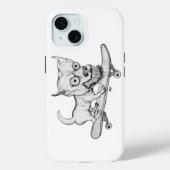 Mijn kleine Lovely Dog - potloodtekening Case-Mate iPhone Case (Achterkant)