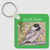 Mijn Kleine Mees Kelly Groen Sleutelhanger (Voorkant)