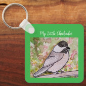 Mijn Kleine Mees Kelly Groen Sleutelhanger (Voorkant)