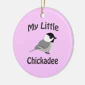 Mijn Kleine Meisje Keramisch Ornament (Links)