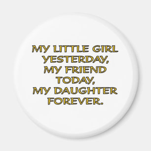 MIJN KLEINE MEISJE MAGNEET