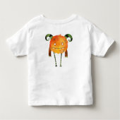 Mijn kleine monster is 3 jaar oud kinder shirts (Achterkant)