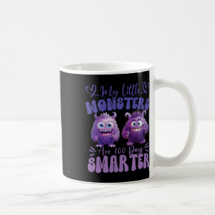 Mijn kleine monsters zijn 100 dagen slimmer Schatt Koffiemok