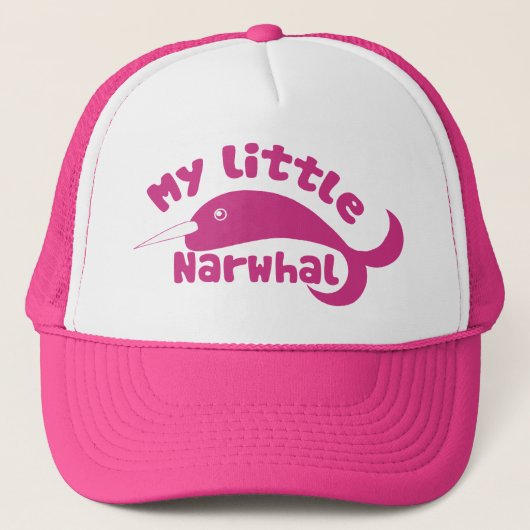 Mijn kleine Narwhal Trucker Pet (Voorkant)