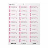 Mijn kleine Pony retourlabel Etiket (Full Sheet)