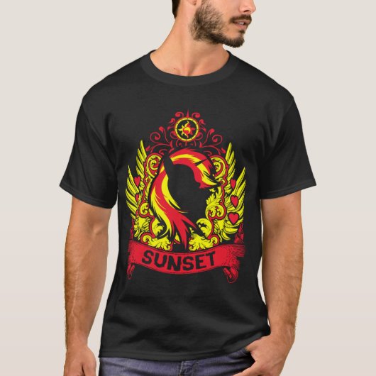 Mijn kleine Pony T-ShirtSUNSET - CREST T-shirt (Voorkant)