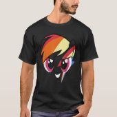 Mijn kleine Pony-vriendschap is Magic Rainbow Dash T-shirt (Voorkant)