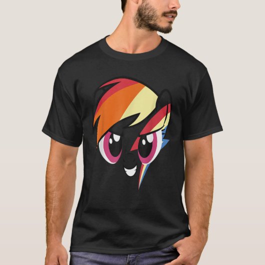 Mijn kleine Pony-vriendschap is Magic Rainbow Dash T-shirt (Voorkant)