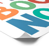 Mijn kleine Poster van de Nook Reading Corner van (Hoek)