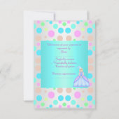 MIJN KLEINE PRINCESS BIRTHDAY PARTY RSVP (Achterkant)