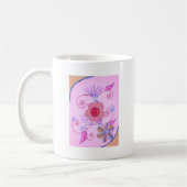 Mijn kleine prinses: Baby roze vector Inspirerend Koffiemok (Links)