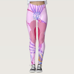 Mijn kleine prinses: Baby roze vector Inspirerend Leggings