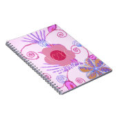 Mijn kleine prinses: Baby roze vector Inspirerend Notitieboek (Rechterzijde)