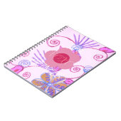 Mijn kleine prinses: Baby roze vector Inspirerend Notitieboek (Linkerzijde)