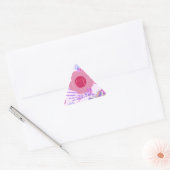 Mijn kleine prinses: Baby roze vector Inspirerend Sticker (Envelop)