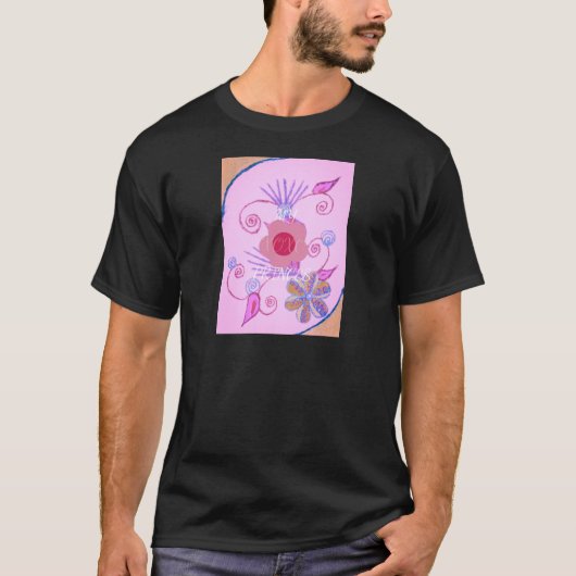 Mijn kleine prinses: Baby roze vector Inspirerend T-shirt (Voorkant)