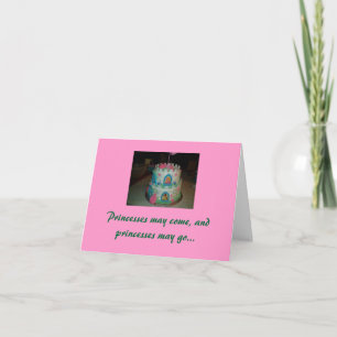 Mijn kleine prinses, Happy jarig Kaart