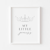 Mijn kleine prinses print