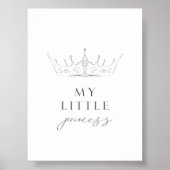 Mijn kleine prinses print (Voorkant)