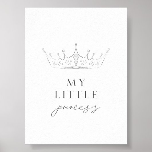 Mijn kleine prinses print (Voorkant)
