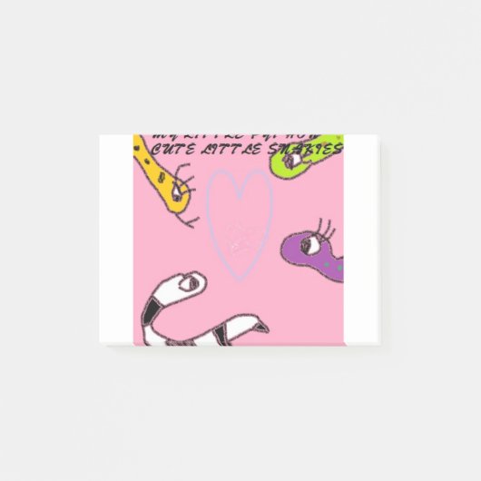 Mijn kleine Python Post-It notities Post-it® Notes (Voorkant)