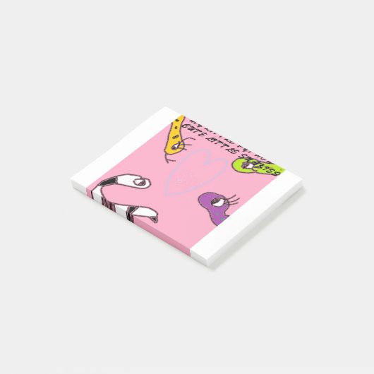 Mijn kleine Python Post-It notities Post-it® Notes (Schuin)