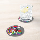 Mijn kleine Reaper Ronde Kartonnen Onderzetter (Insitu)