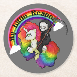 Mijn kleine Reaper Ronde Kartonnen Onderzetter