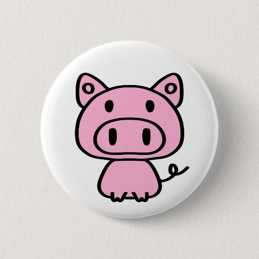 Mijn kleine roze roze badge ronde button 5,7 cm (Voorkant)