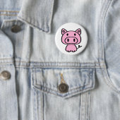 Mijn kleine roze roze badge ronde button 5,7 cm (In situ)