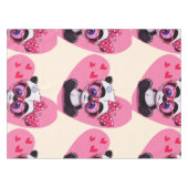 Mijn kleine schattige baby panda tafelkleed (Voorkant (Horizontaal))