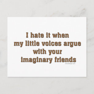 Mijn kleine stemmen briefkaart