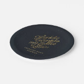 Mijn kleine ster twinkelen papieren bordje (Gekanteld)