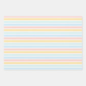 Mijn kleine Sunshine Rainbows & Clouds Party Wrap Inpakpapier Vel (Voorkant 2)