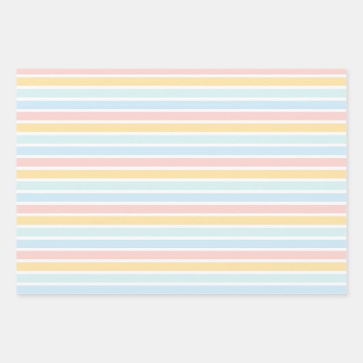 Mijn kleine Sunshine Rainbows & Clouds Party Wrap Inpakpapier Vel (Voorkant 2)