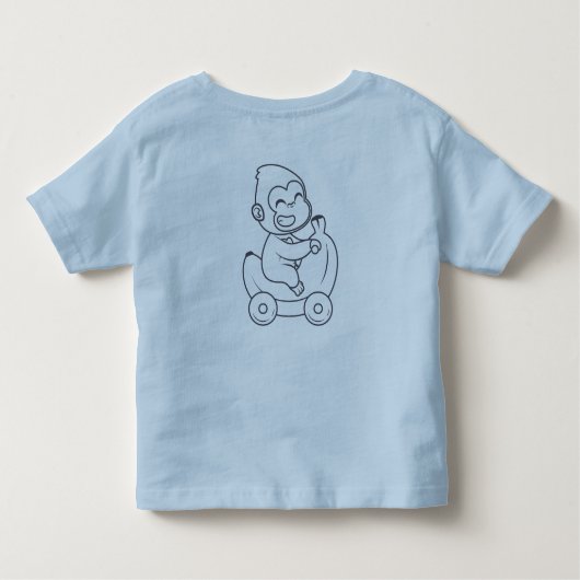 Mijn kleine tijger kinder shirts (Achterkant)
