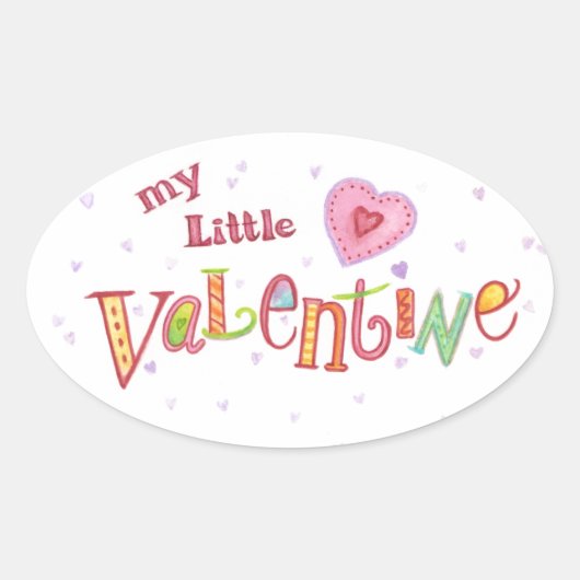 Mijn kleine Valentijn Stickers (Voorkant)