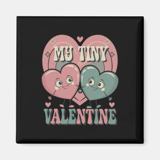 Mijn kleine Valentijnsdag zwangerschapsaankondigin Magneet