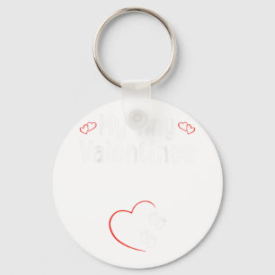 Mijn kleine Valentijnse tweeling Baby zwangerschap Sleutelhanger