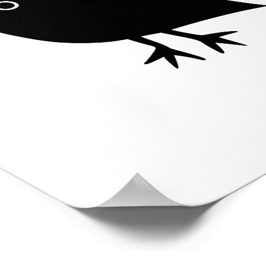 Mijn kleine vogel poster (Hoek)