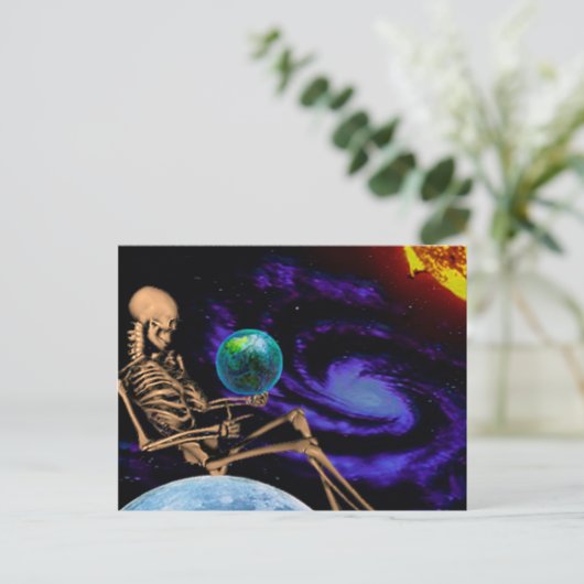 Mijn kleine wereld briefkaart (Staand voorkant)