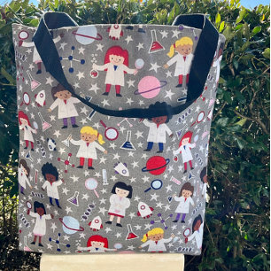 Mijn kleine wetenschapper tote bag