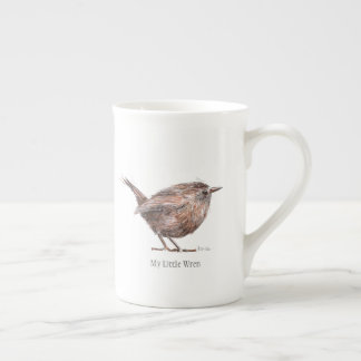 Mijn kleine Wren China Tea Cup Porselein Kop