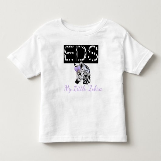 Mijn kleine Zebra EDS Ehler-Danlos Sydrome Shirt (Voorkant)