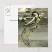 Mijn kleine zeemeermin briefkaart (Voorkant / Achterkant)