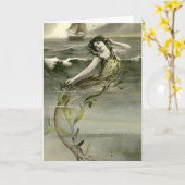 Mijn kleine zeemeermin kaart (Gele Bloem)