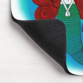 Mijn kleine zeemeermin muismat (Hoek)