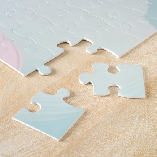 Mijn kleine zeepaardje kinderen kerst puzzel legpuzzel (Zijkant)